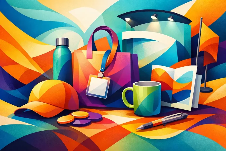Merchandising corporativo para ferias que funciona