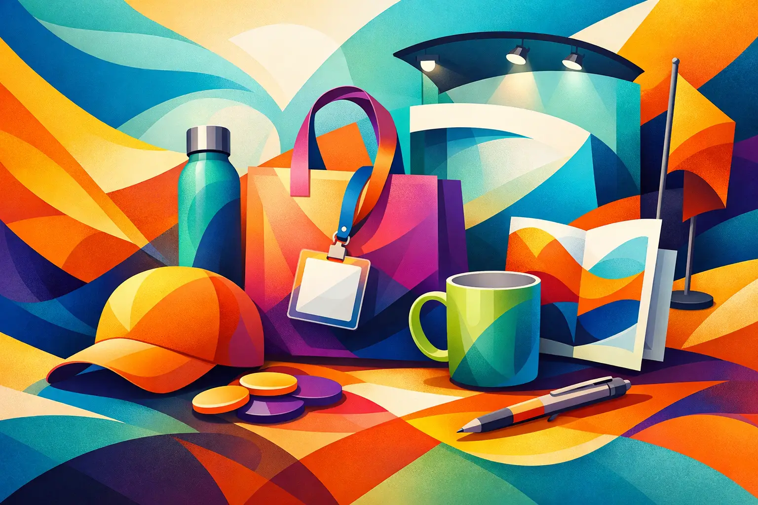 Merchandising corporativo para ferias que funciona