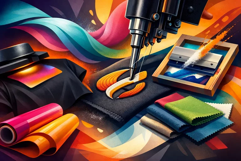 Guía de métodos de branding textil para empresas