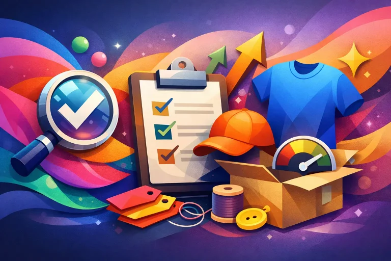 Guía de control de calidad para merchandising