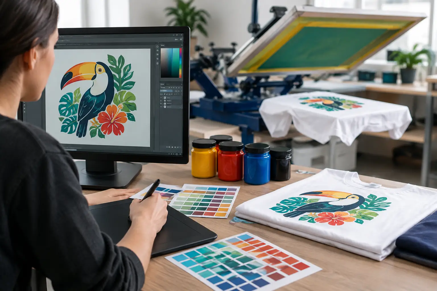 Trucos de Illustrator para preparar diseños para serigrafía